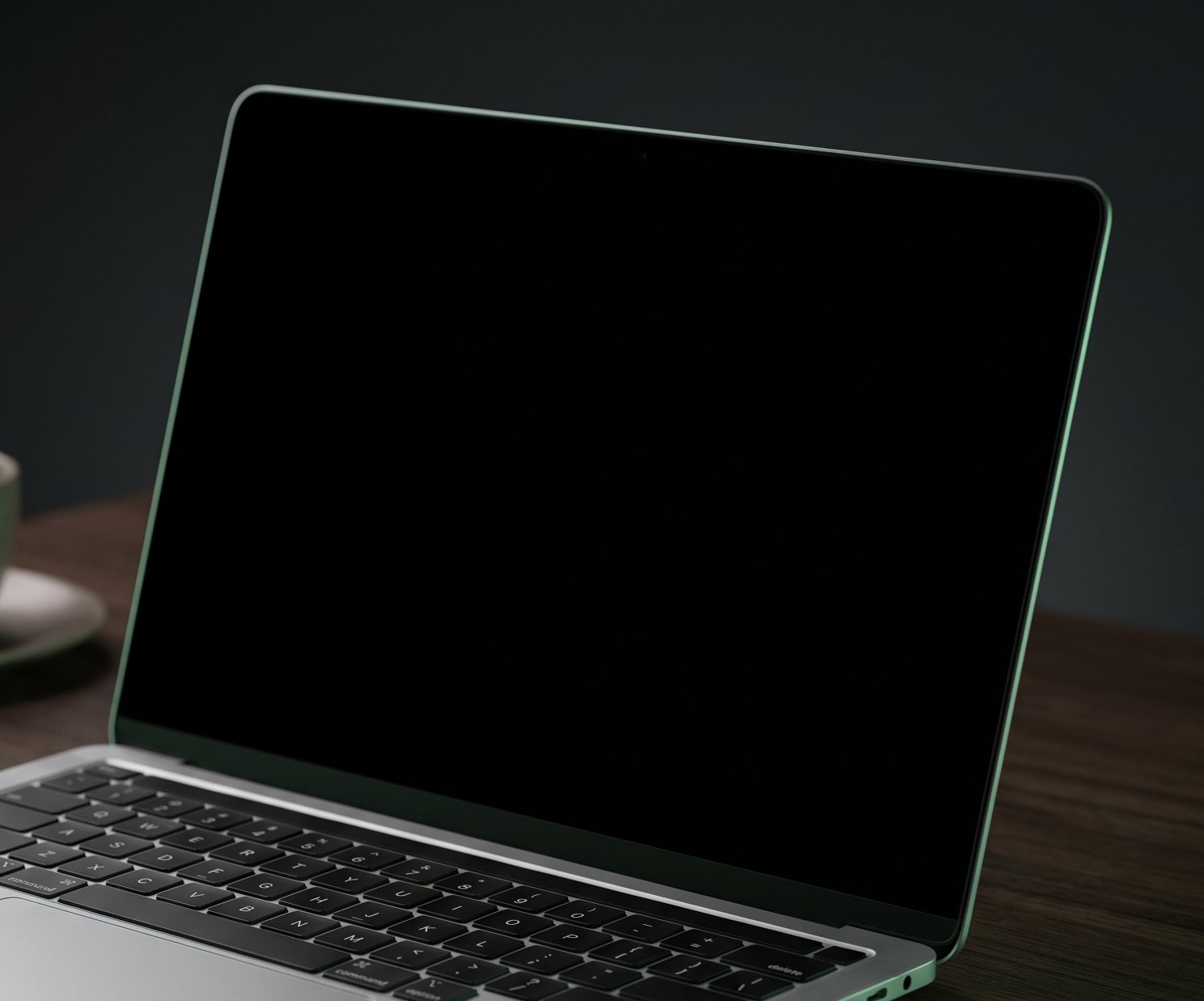 MacBook mostrando o painel do WONImenu